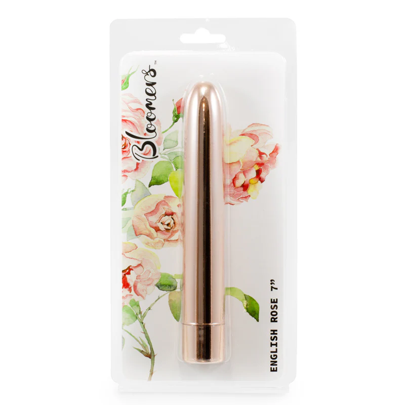 BLOOMERS ENGLISH ROSE 7" VIBE ROSE GOLD
