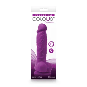 COLOURS PLEASURES 5" VIBE - PURPLE