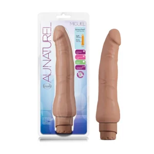AU NATUREL - MIGUEL 10" VIBRATING DILDO